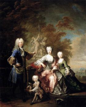 羅伯特 圖尼耶 Count Ferdinand Adolf von Plettenberg and his Family